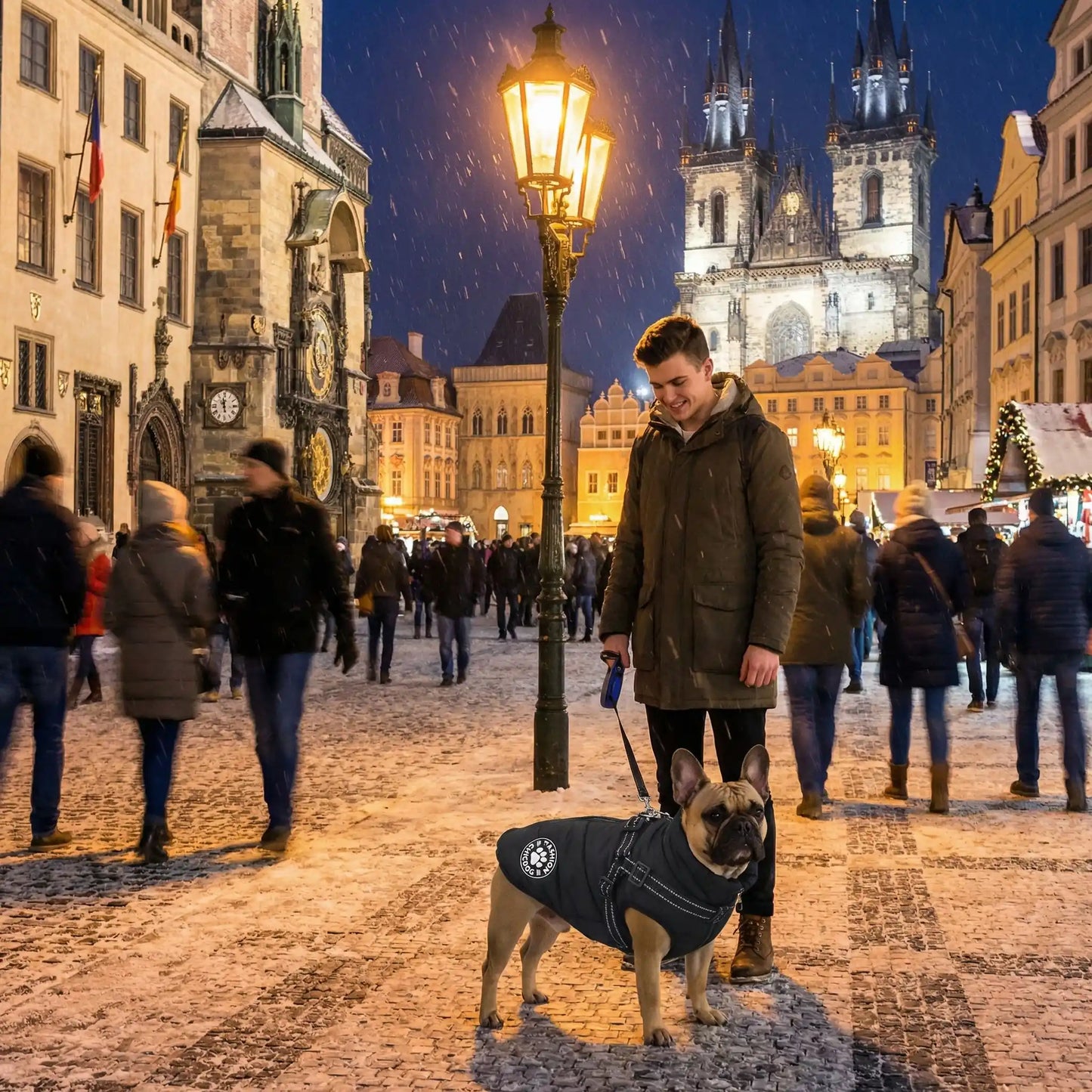 lampadaire manteau pour chien