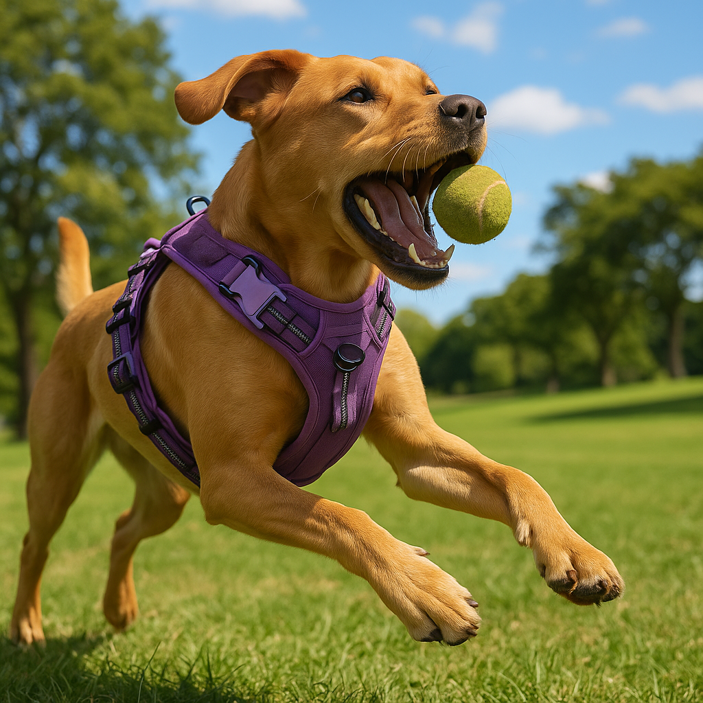 Harnais chien joueur