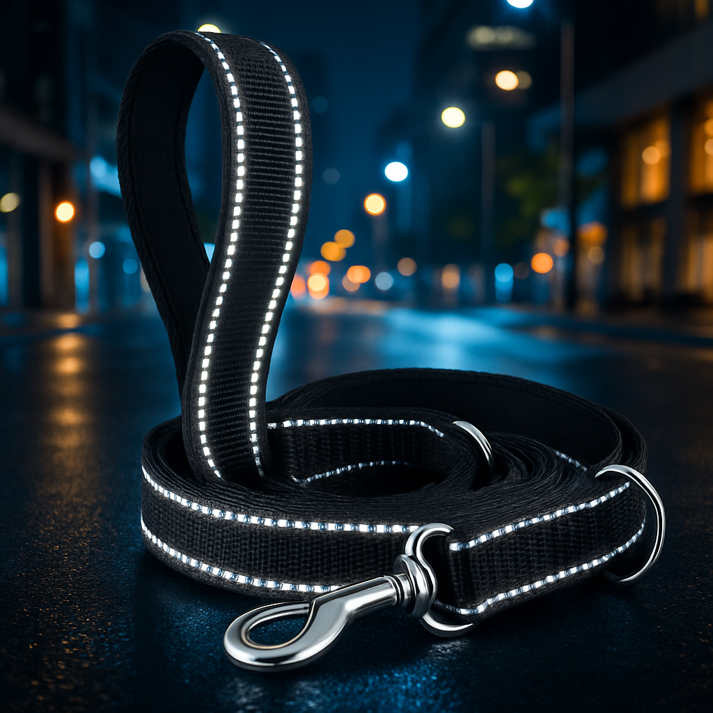 Laisse pour chien reflechissante 