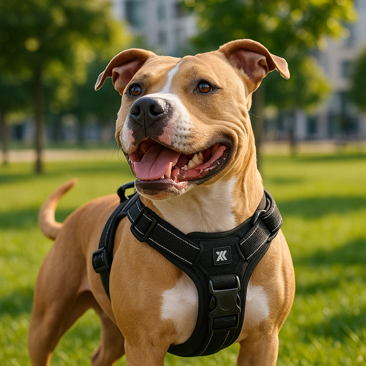 Pittbul chien harnais