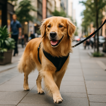 ballade harnais anti traction chien