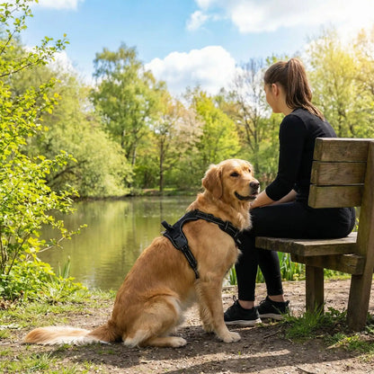 banc harnais pour chien 