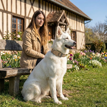 berger suisse collier chien 