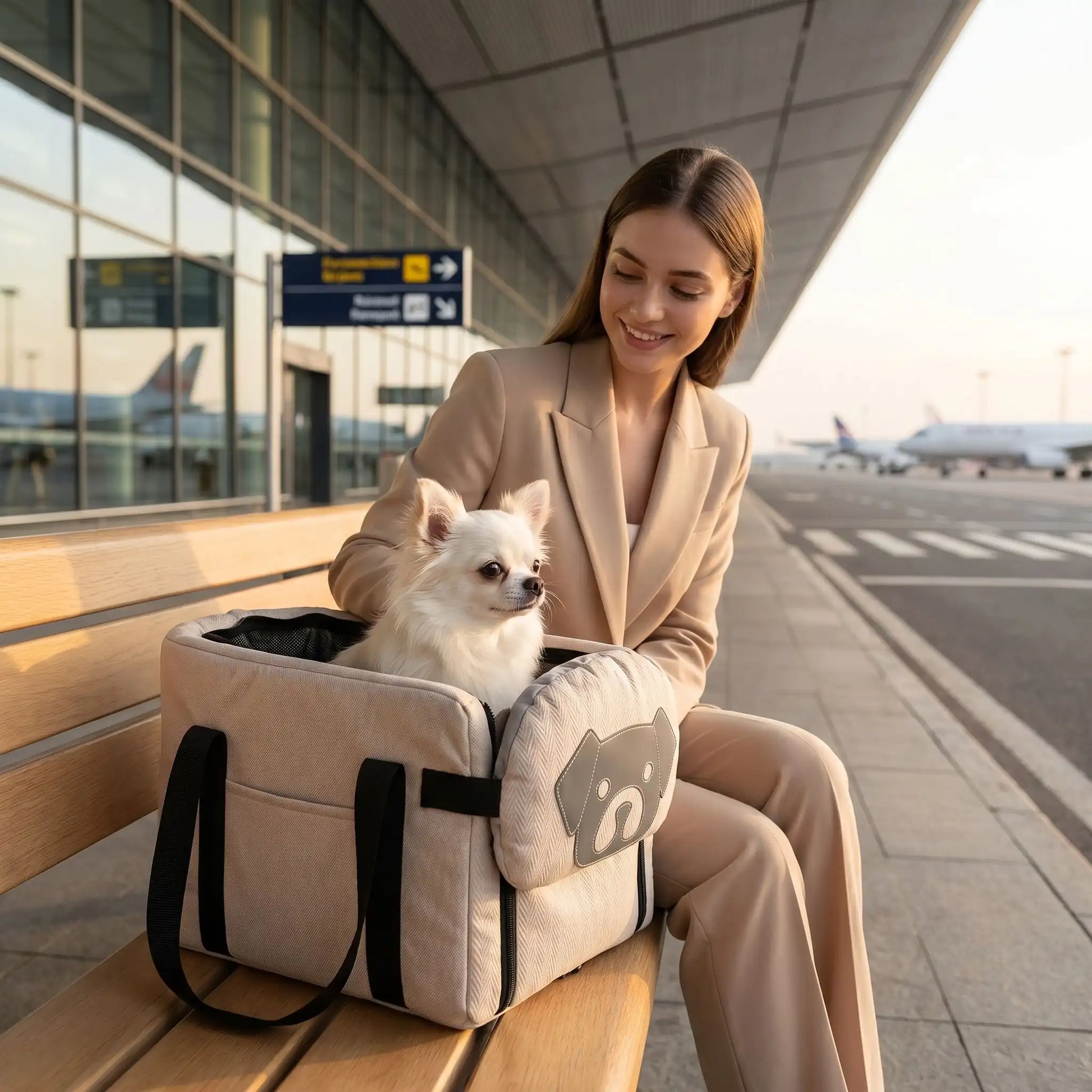 bitume sac pour transporter un chien 
