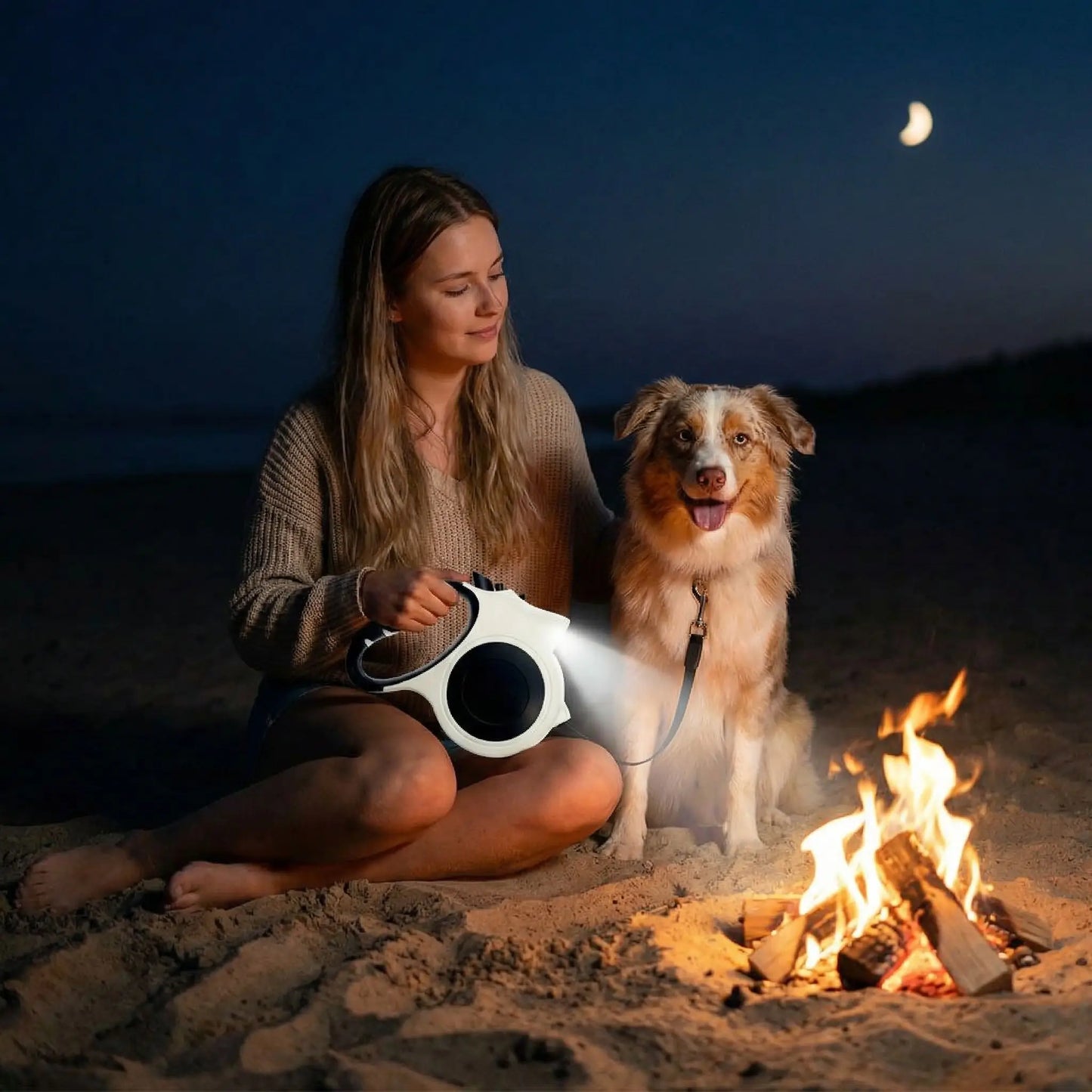 blanche longe pour chien