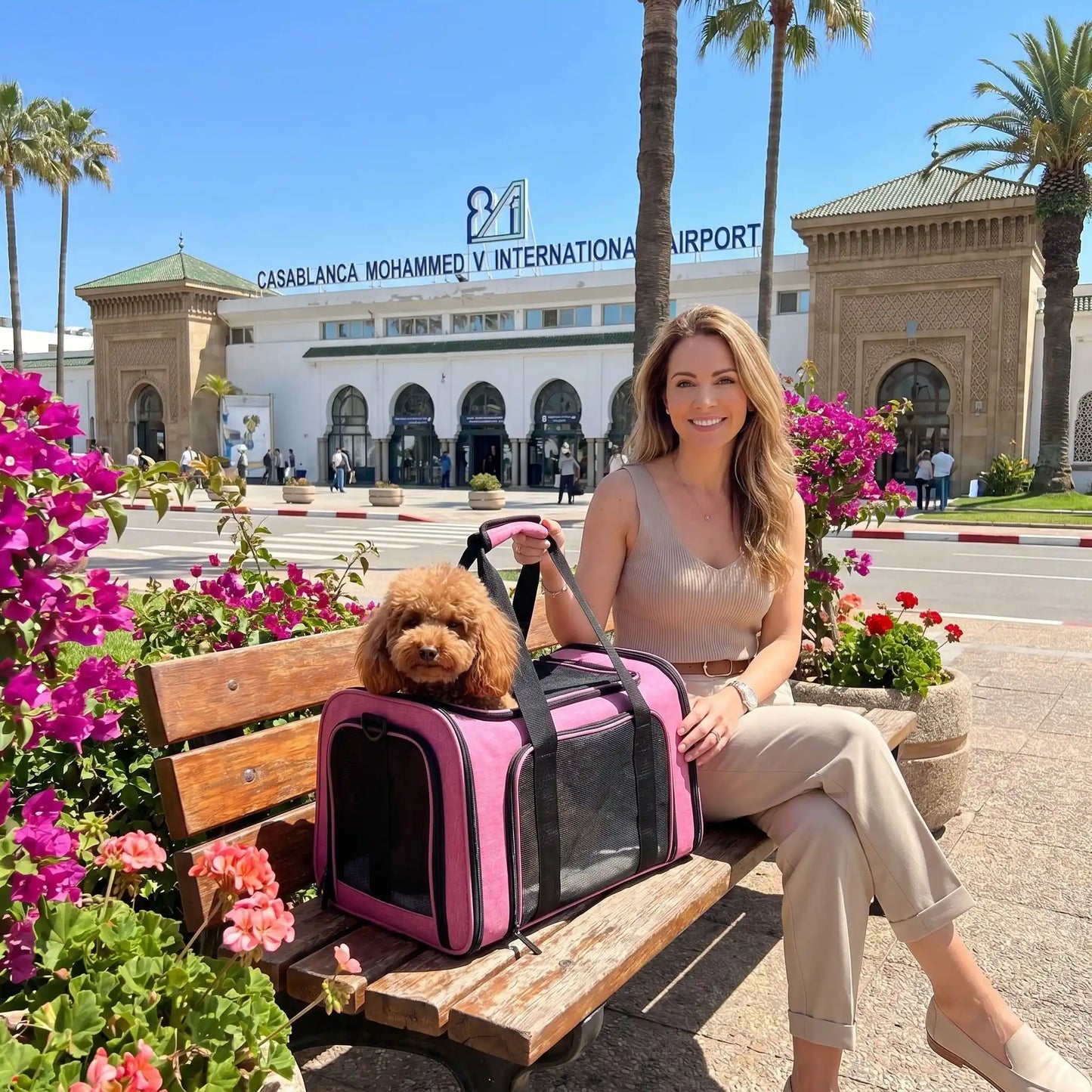 casablanca sac pour transporter un chien 