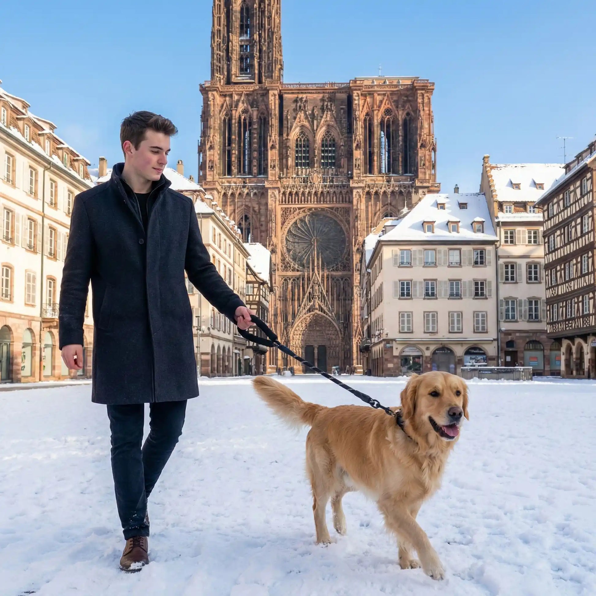 cathedrale laisse pour chien 