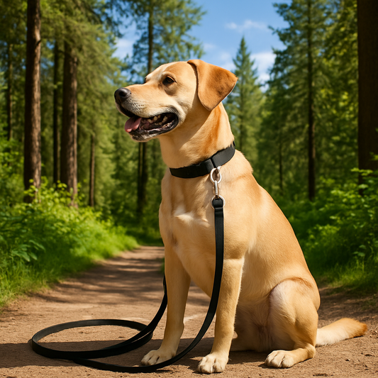 chien assis longe pour chien 