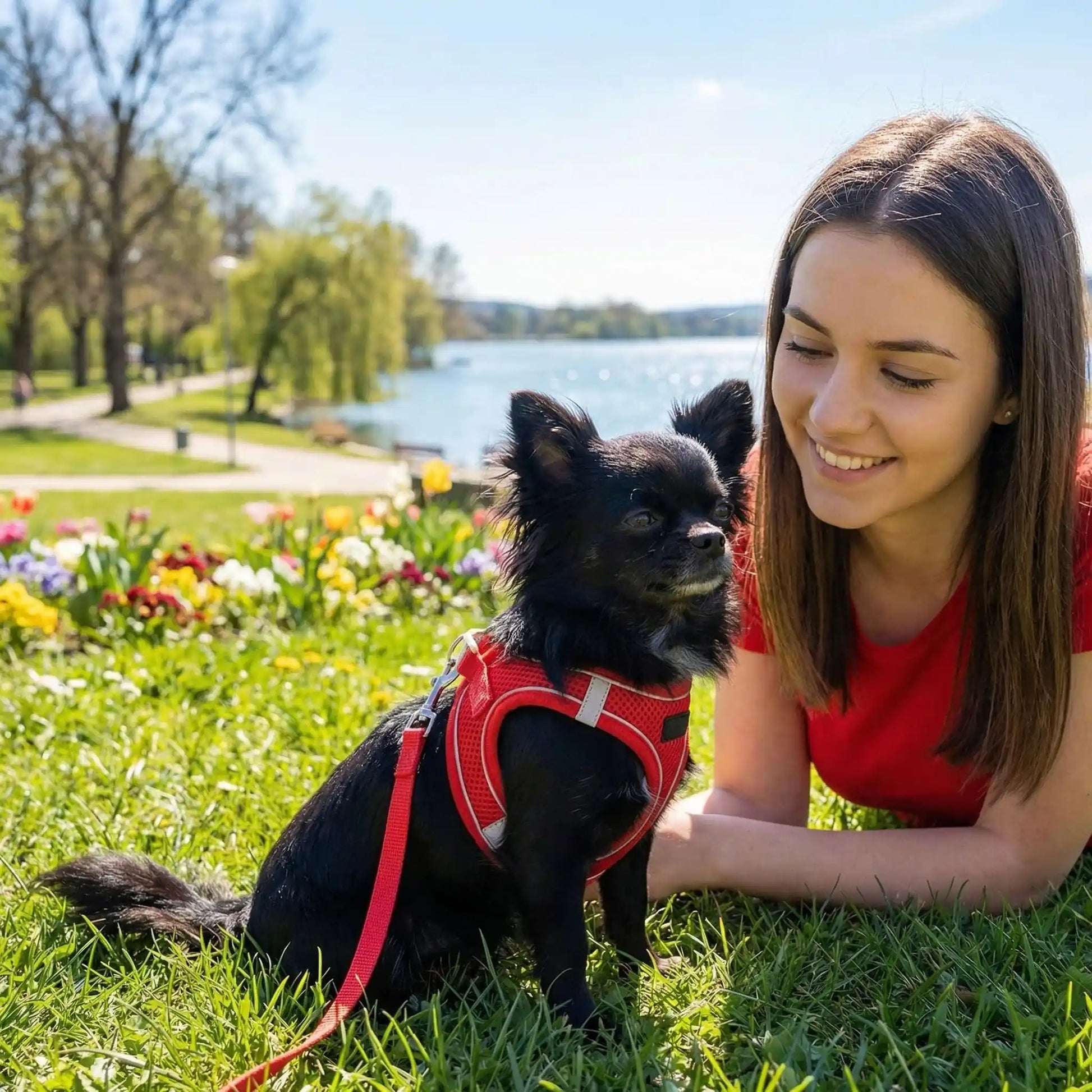 chiwawa harnais anti traction chien