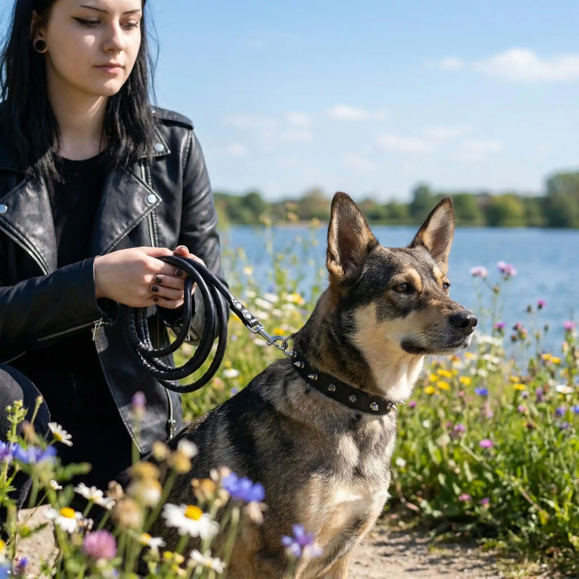 collier chien malinois