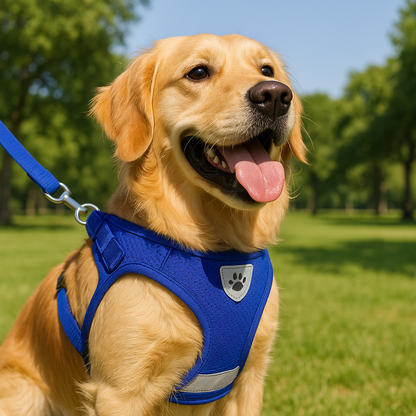 golden chien harnais anti traction 