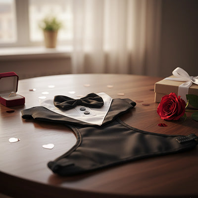 harnais anti traction chien noir 