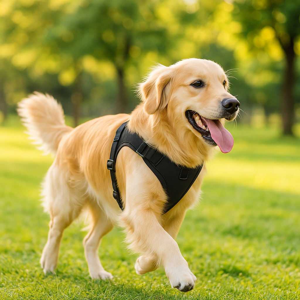 harnais chien golden retriever 
