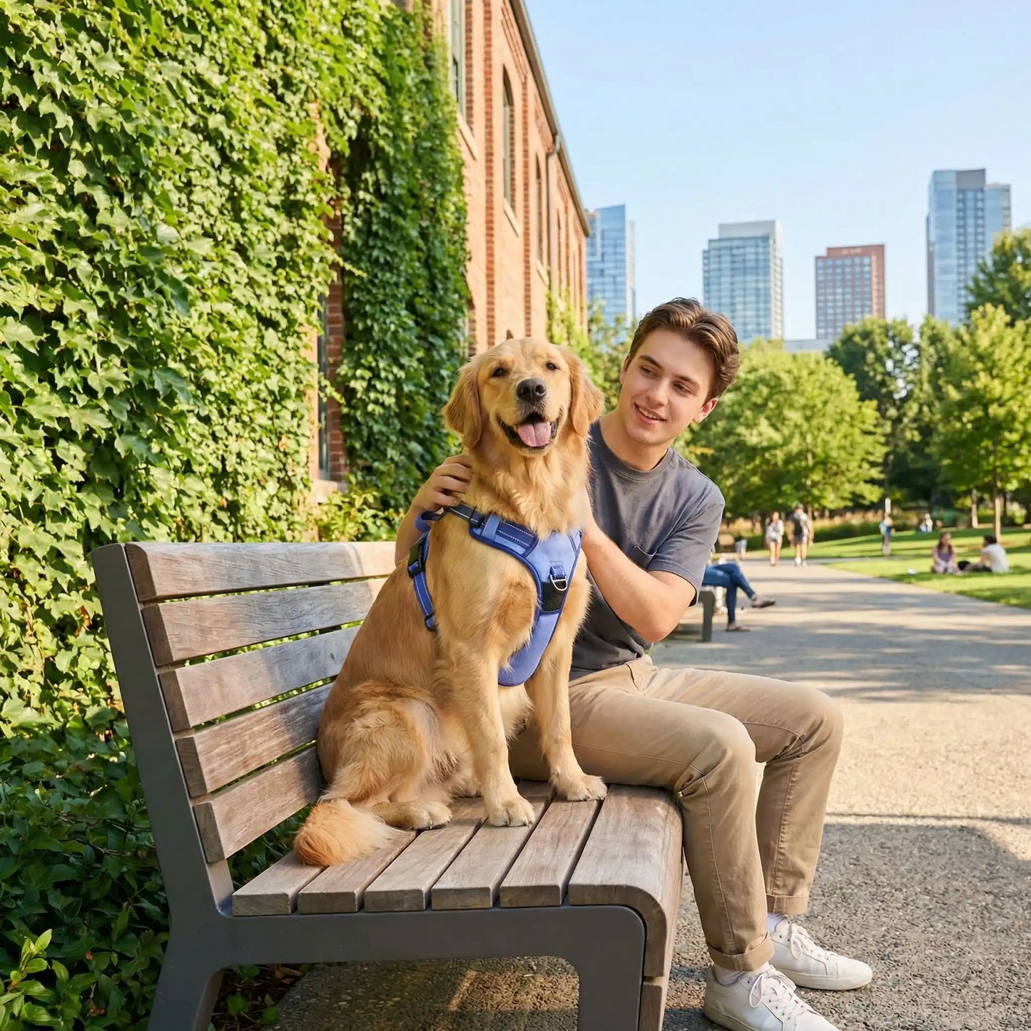 immeuble harnais pour chien