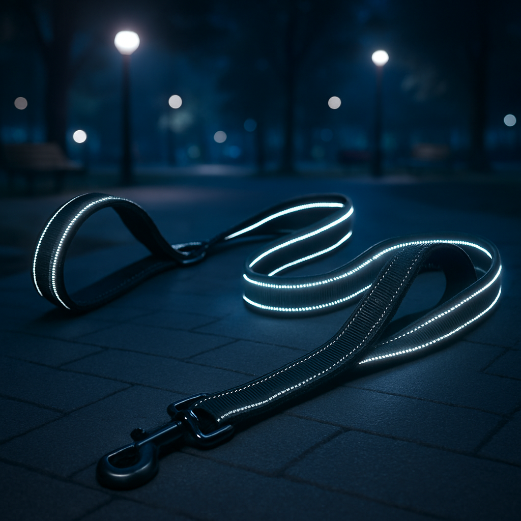 laisse de chien reflechissante