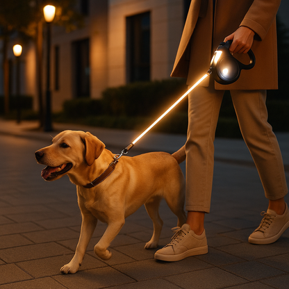 laisse pour chien lampe