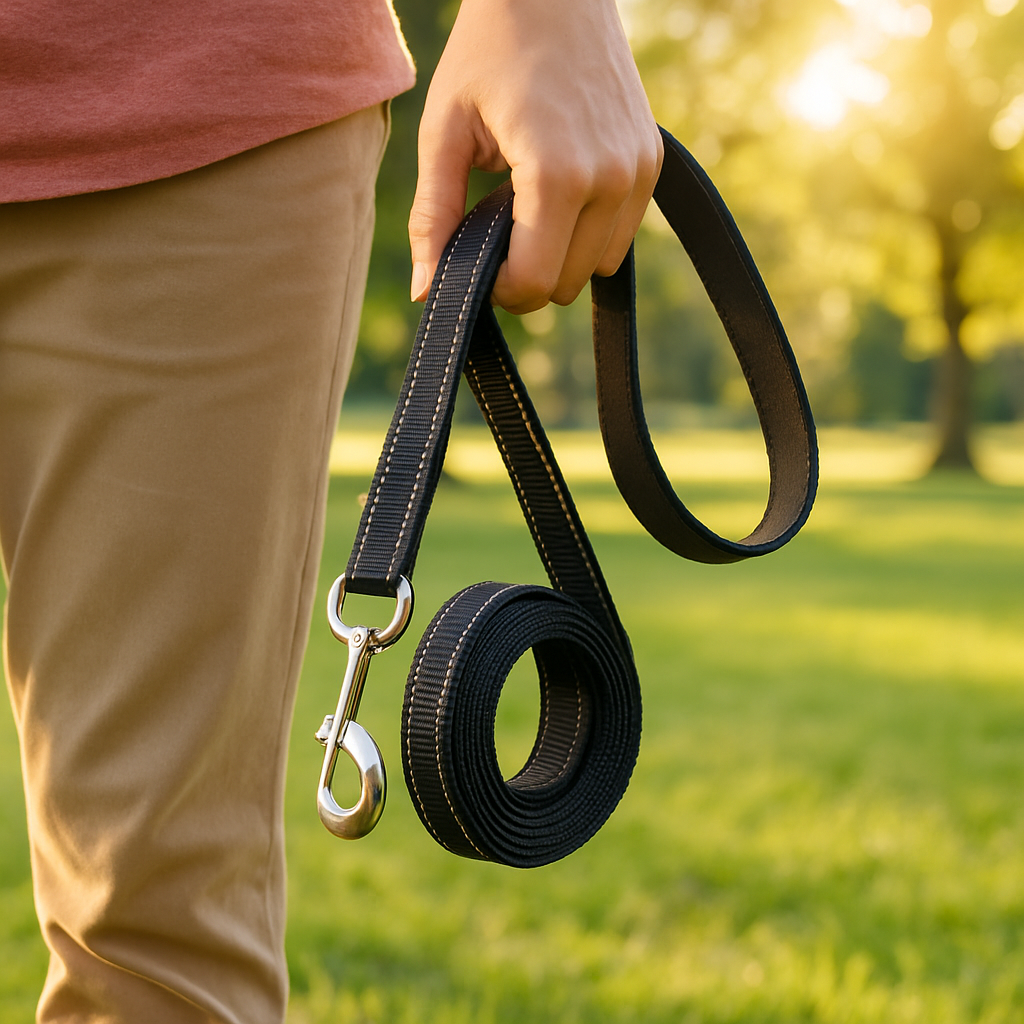 laisse pour chien main