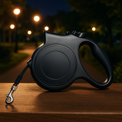 laisse pour chien noire nature 