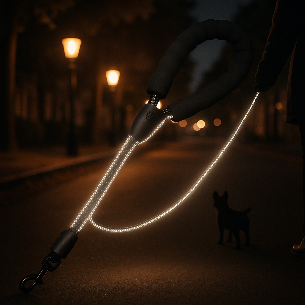 laisse reflechissante laisse chien 