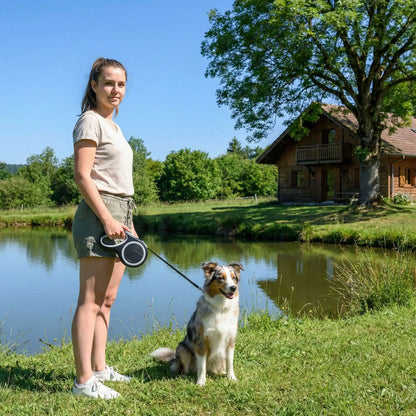 longe chien lac