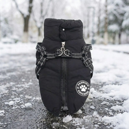 manteau pour chien noir bitume