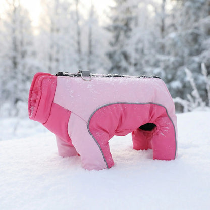 manteau pour chien rose
