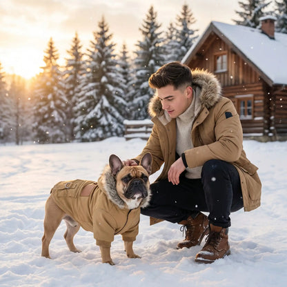 neige manteau pour chien 