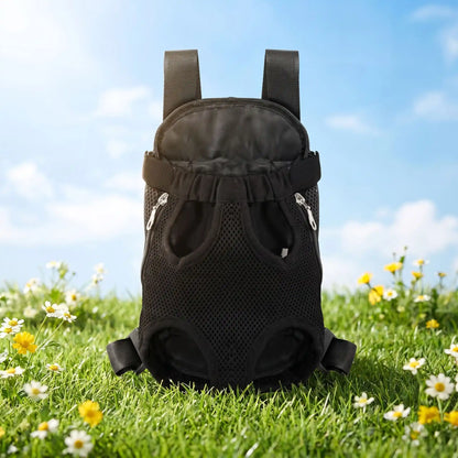 noir sac a dos chien nature