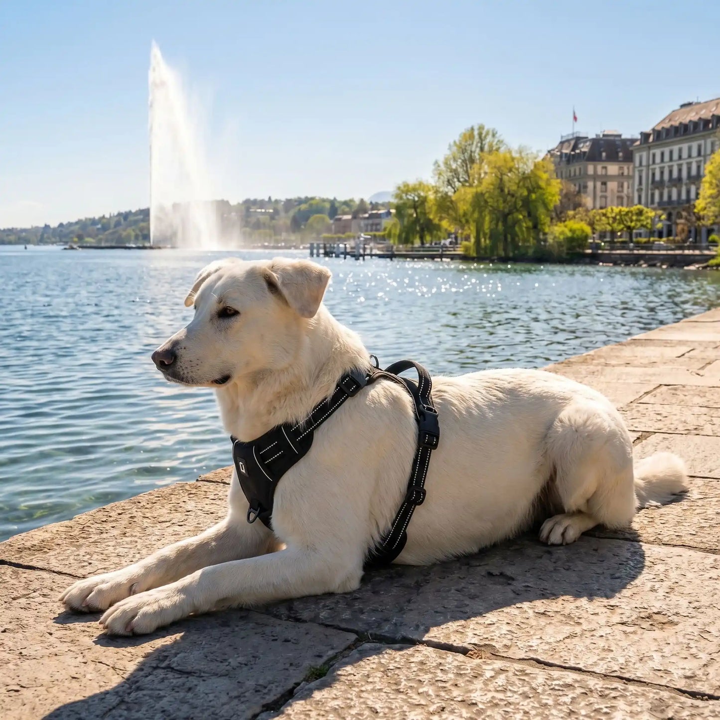 pause harnais chien anti traction 