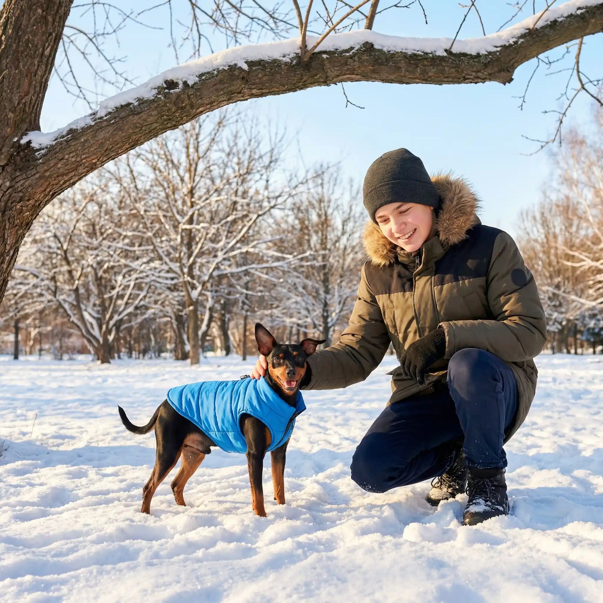 pincher chien manteau 