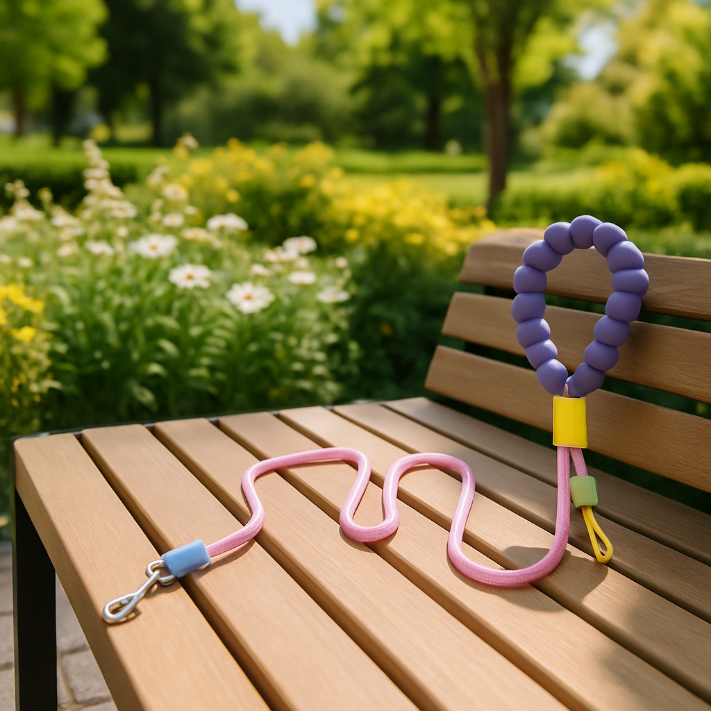 rose laisses pour chiens