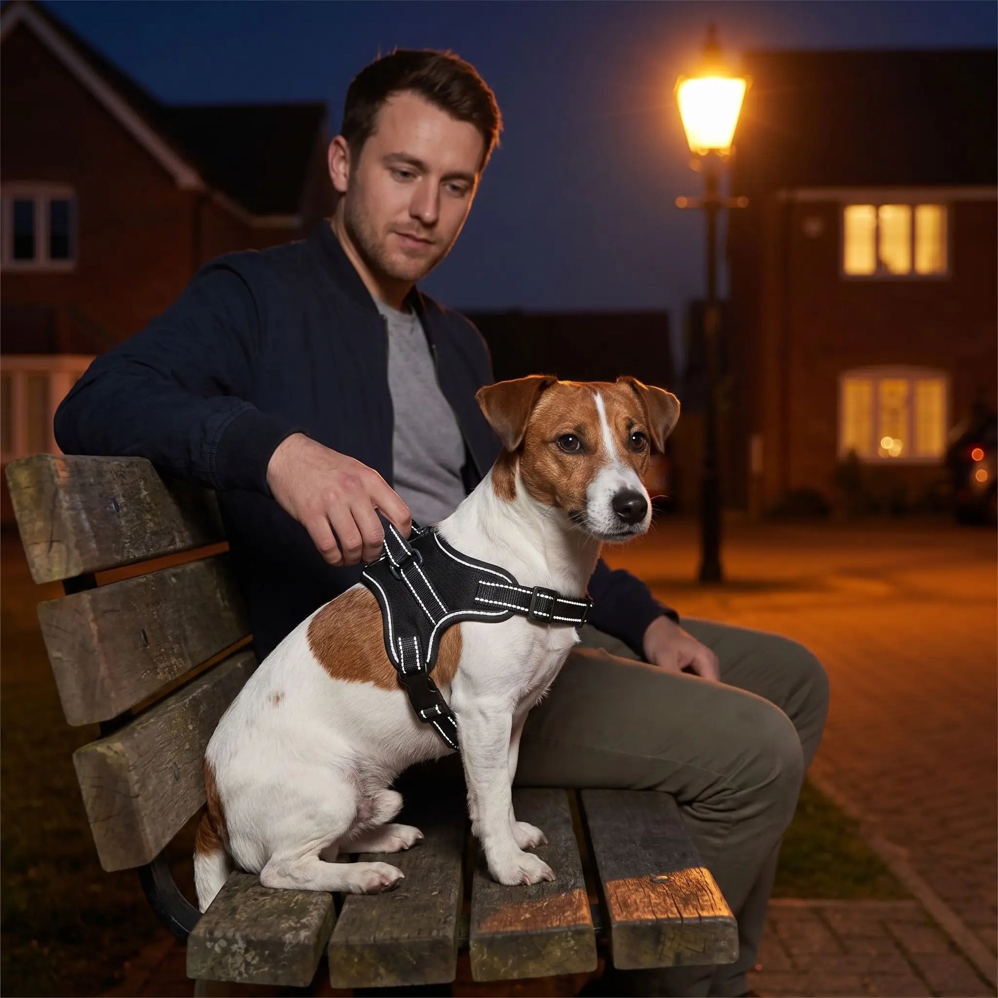 soir harnais pour chien voyant 