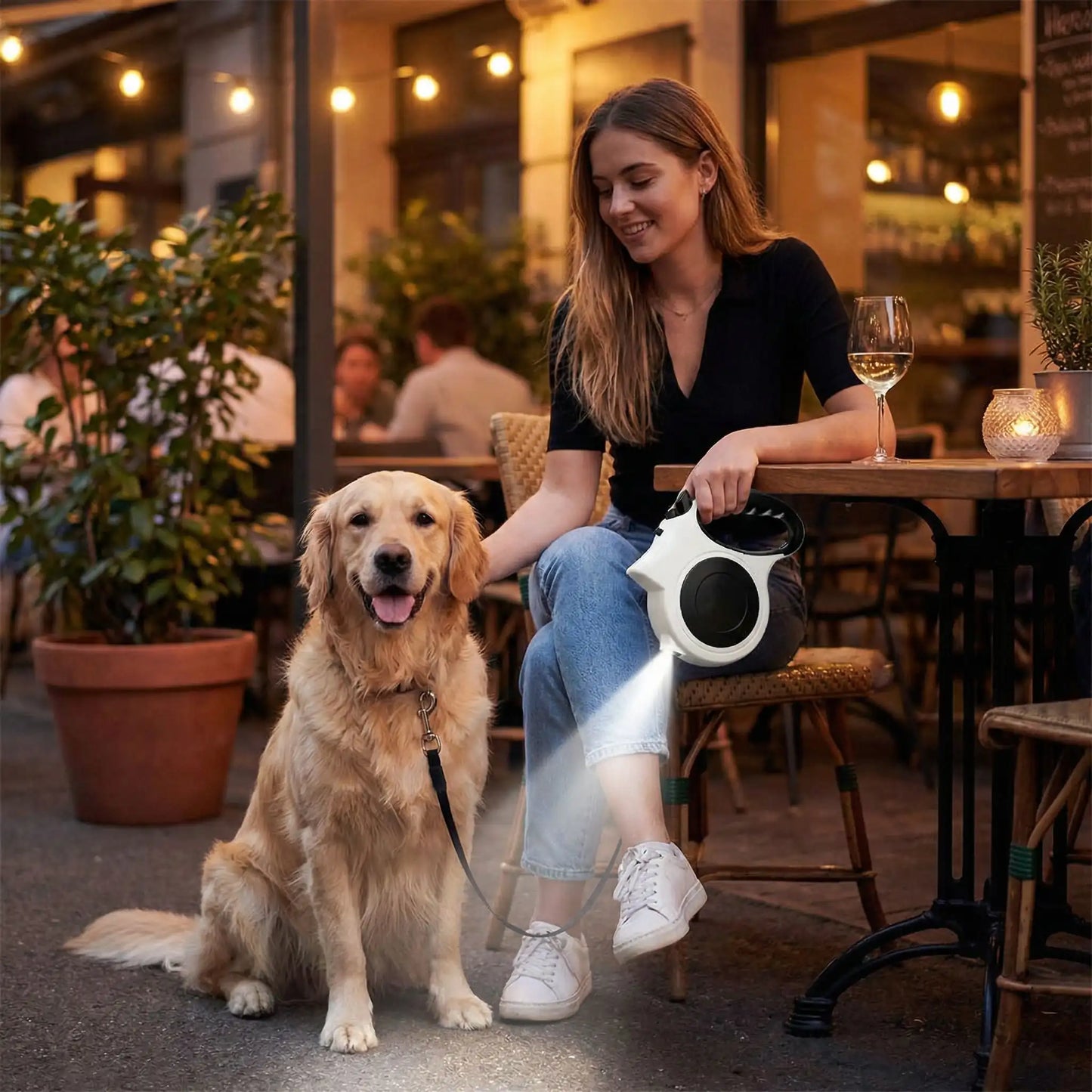terasse longe pour chien