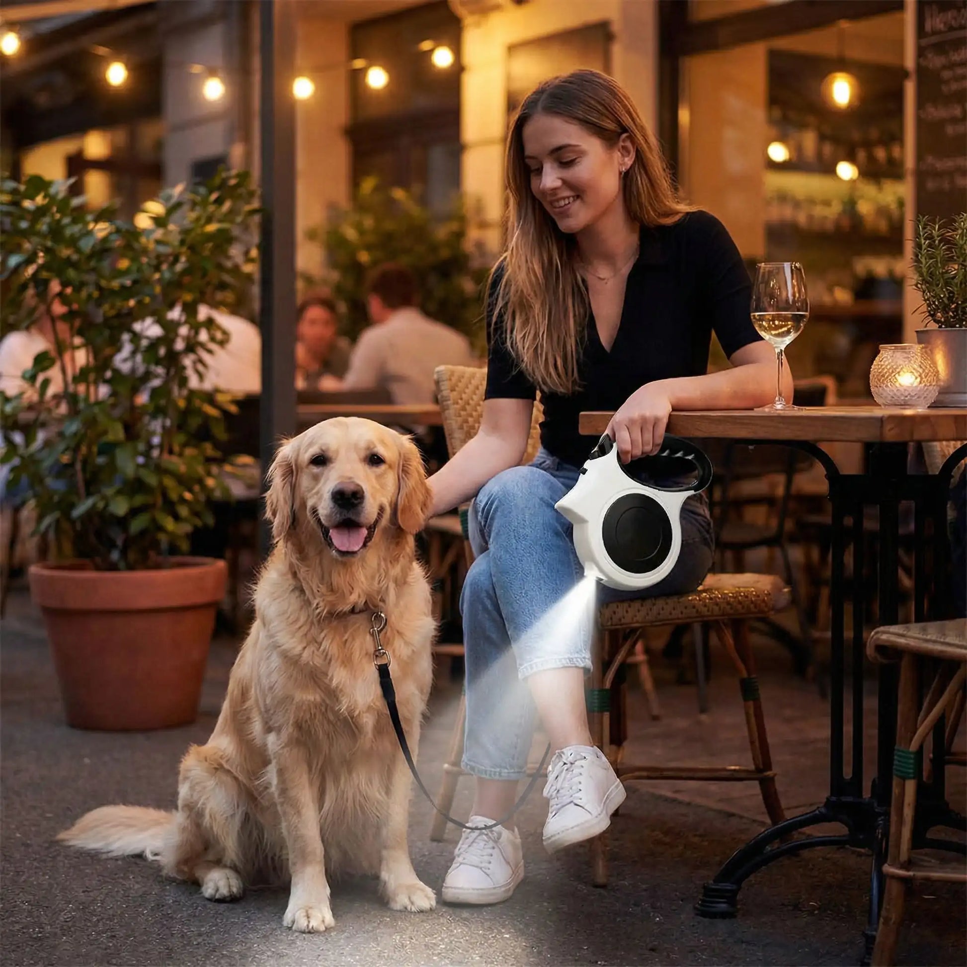 terasse longe pour chien