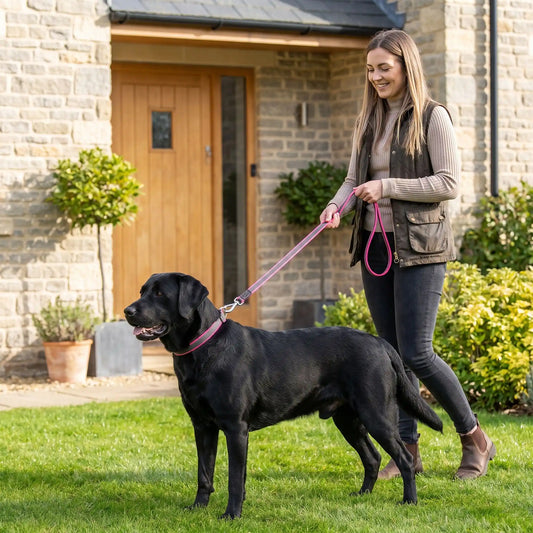 une laisse de chien confort