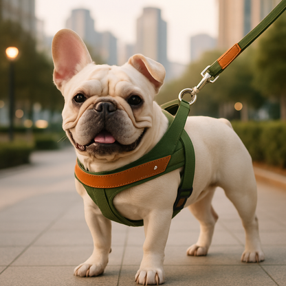 ville harnais chien anti traction 