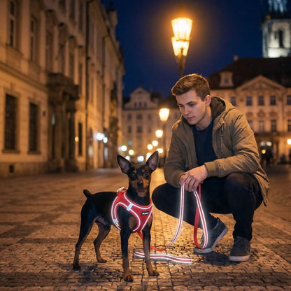 ville soir harnais anti traction chien 