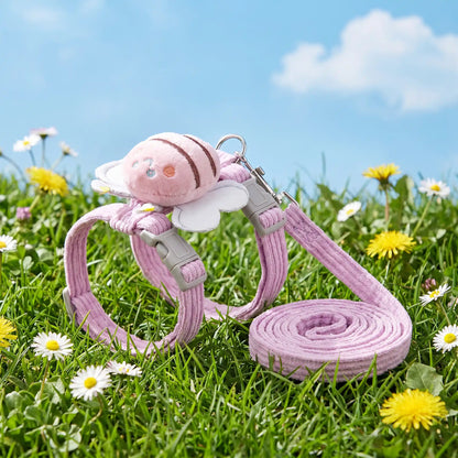 violet harnais pour petit chien 